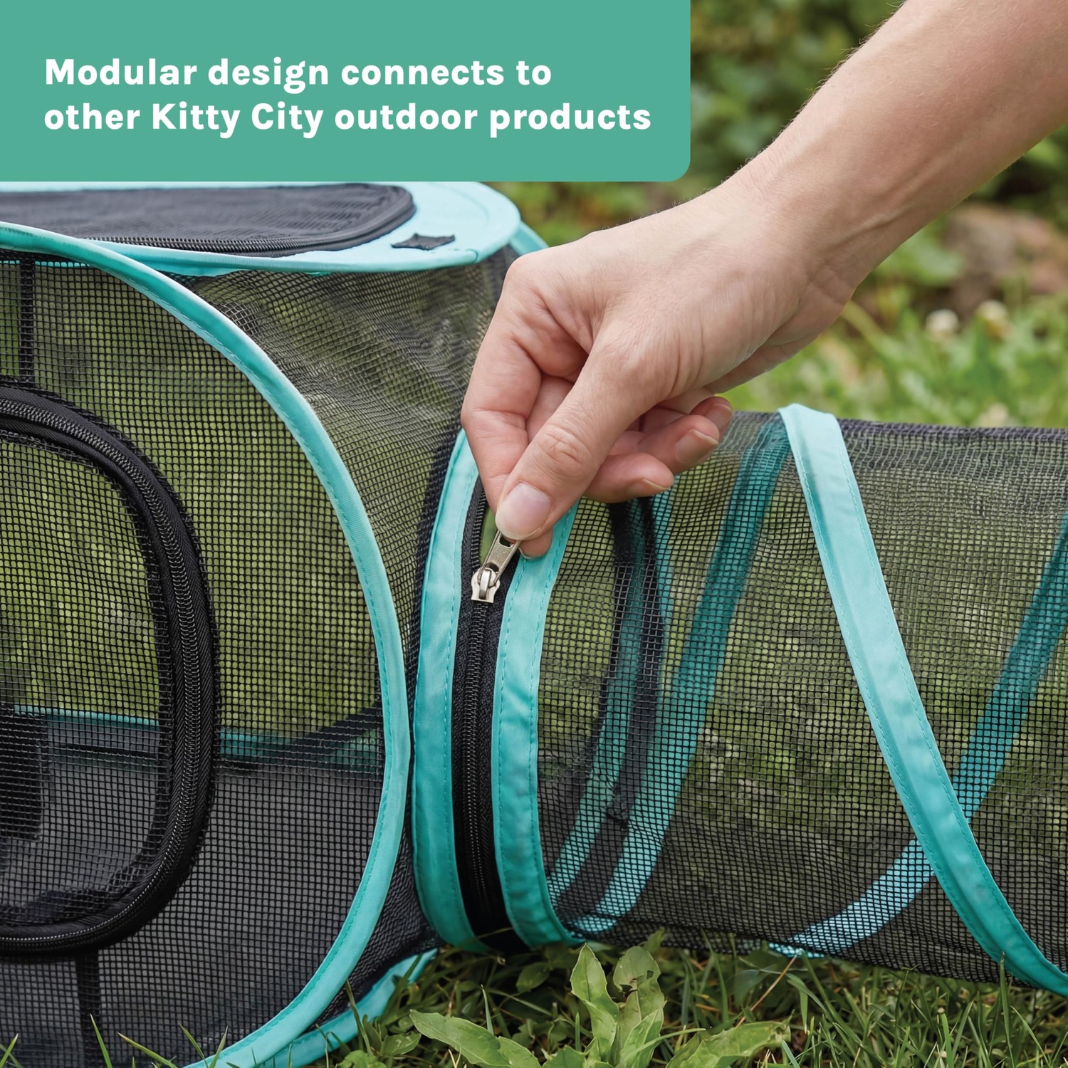 Kitty City Outdoor Cat Tunnel 3 Metre Play Run