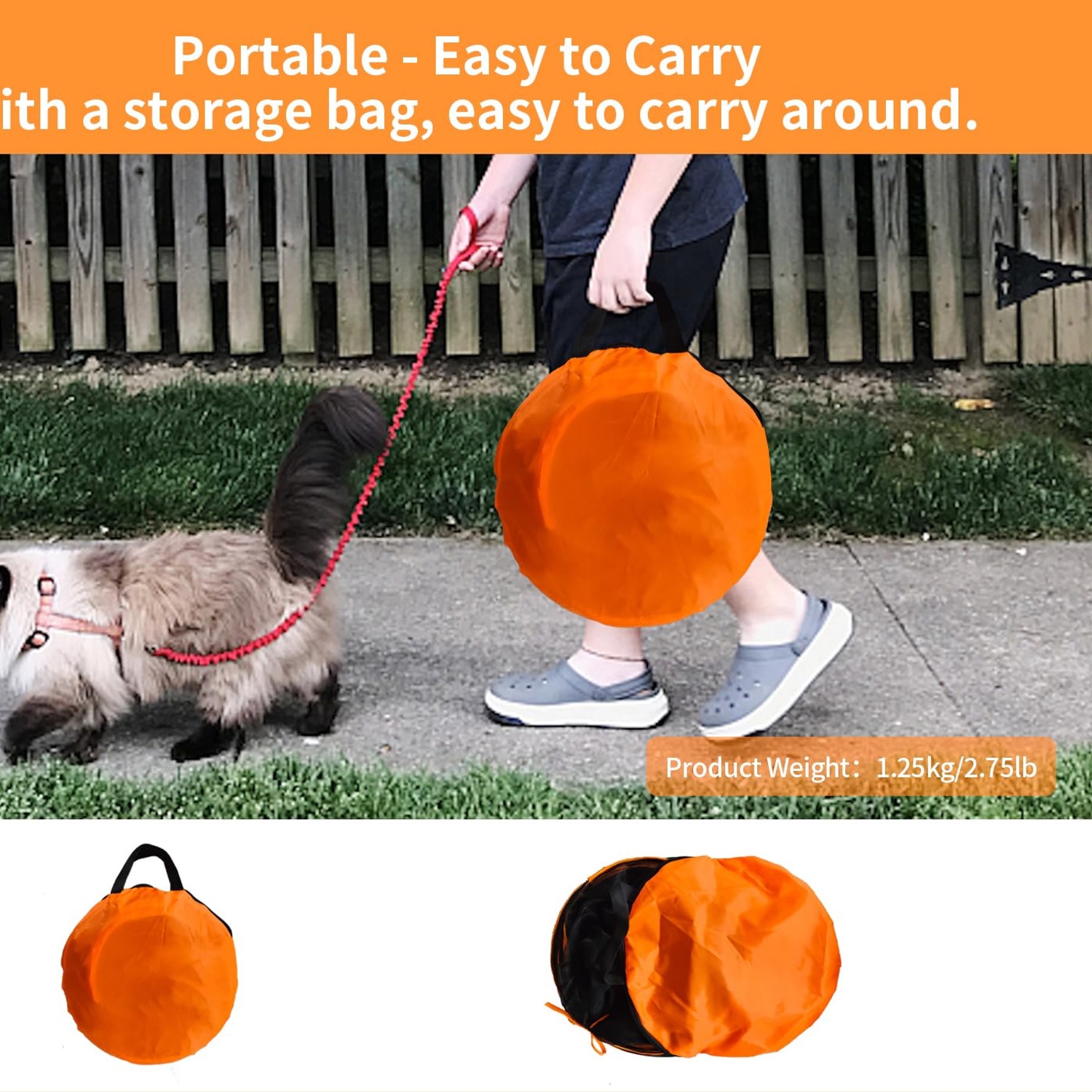 Foldable Cat Enclosure with Connecting Tunnel: image 3