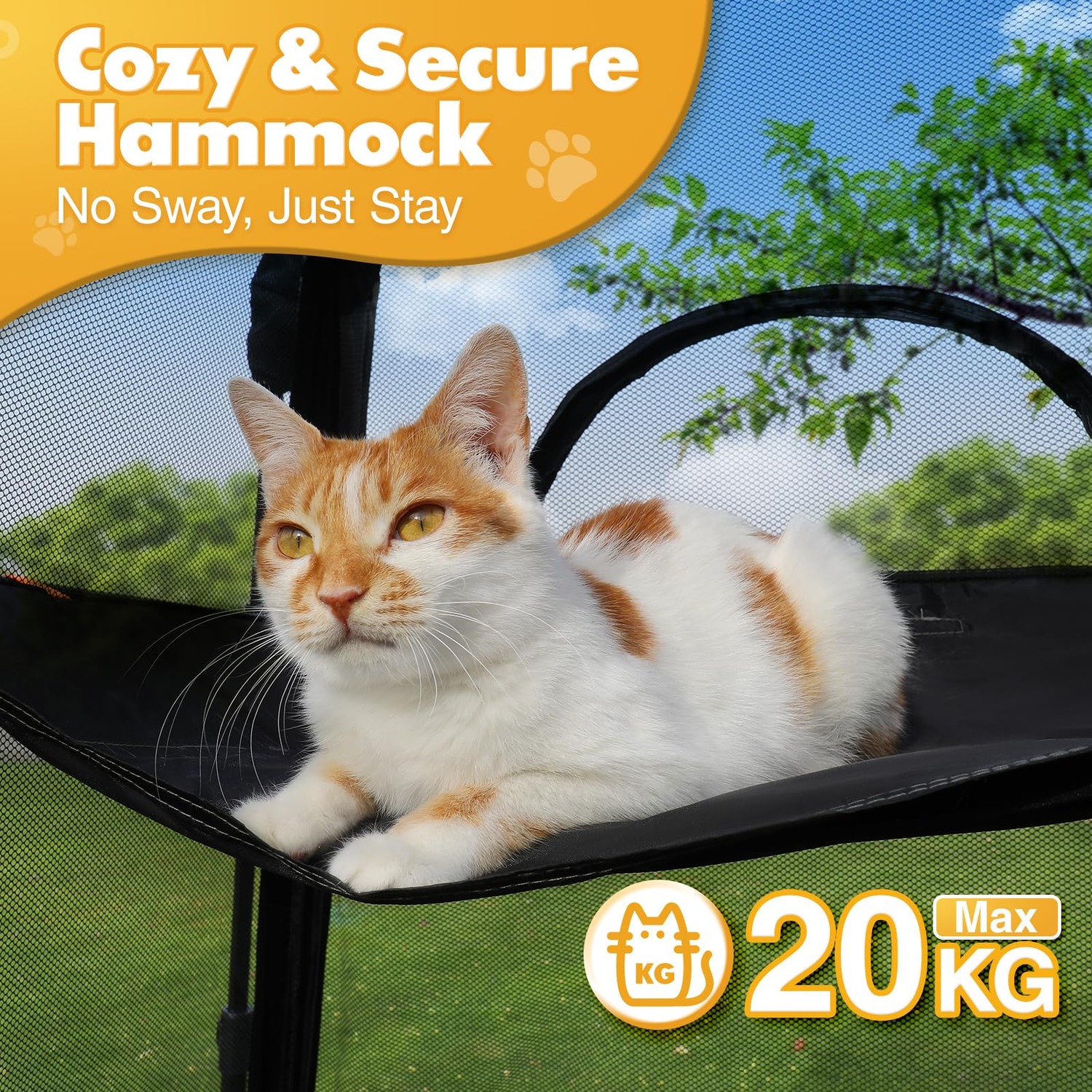 Pop-Up Cat Enclosure with Three Levels and Carry Bag